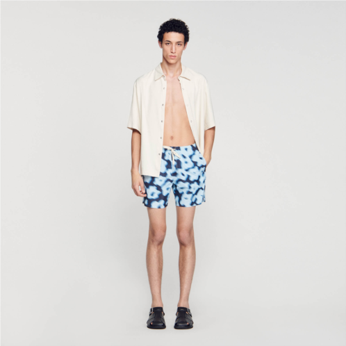 Sandro Floral swim shorts