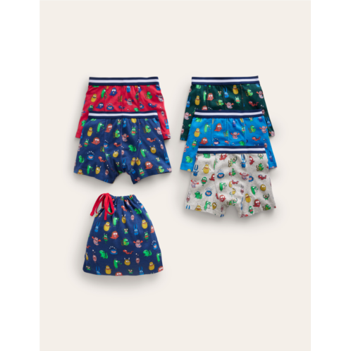 Boden Boxers 5 Pack - Multi Monsters