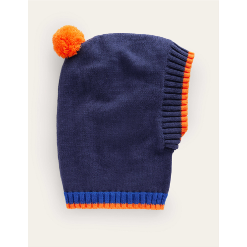 Boden Knitted Hood - French Navy