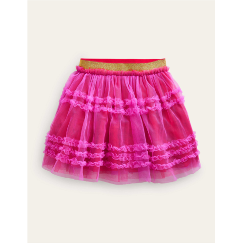 Boden Tulle Party Skirt - Shocking Pink