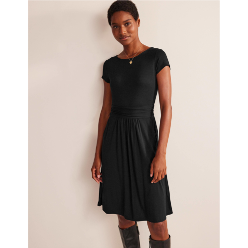 Boden Amelie Jersey Dress - Black