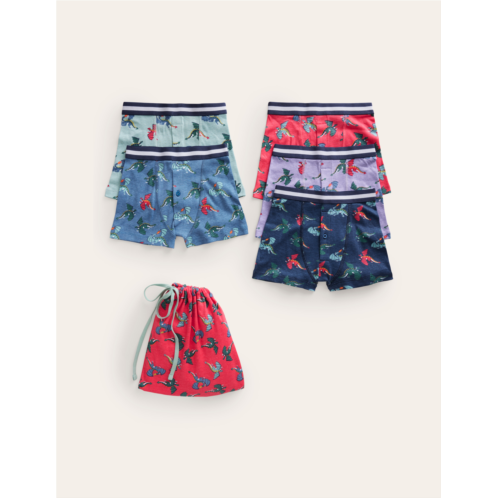 Boden Boxers 5 Pack - Multi Dragons