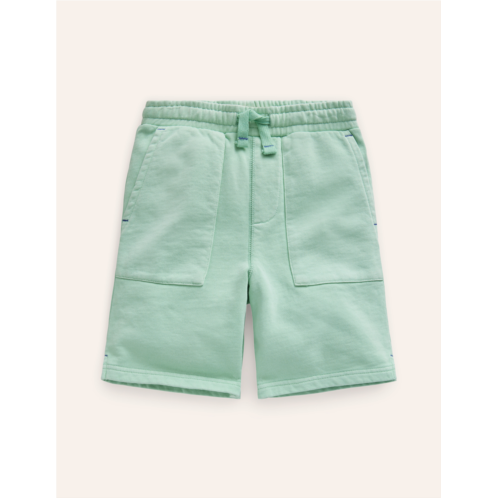 Boden Garment Dye Shorts - JellyFish Green