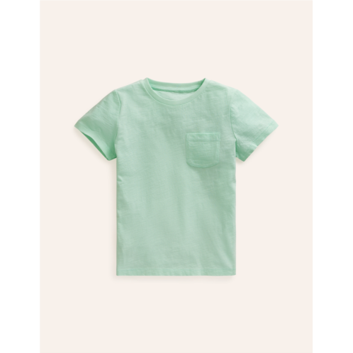 Boden Washed Slub T-shirt - Aloha Green