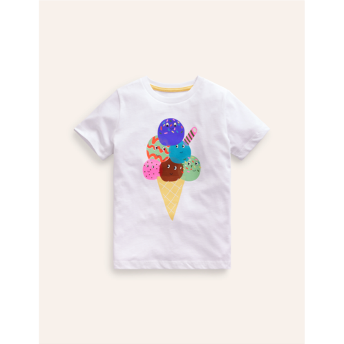 Boden Ice cream T-shirt - White Ice Cream