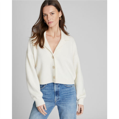 Clubmonaco Boiled Cashmere Cropped Cardigan