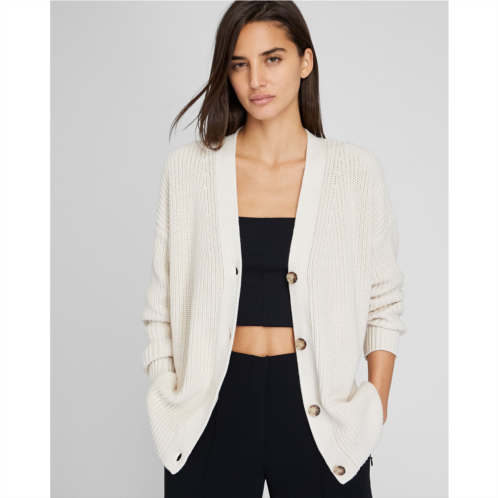 Clubmonaco Relaxed Cotton Cardigan