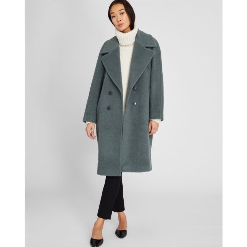 Clubmonaco Double-Breasted Textured Relaxed Coat
