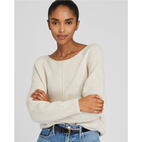 Clubmonaco Relaxed Ribbed Cashmere Sweater