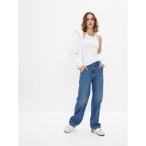 Gap Mid Rise 90s Loose Carpenter Jeans