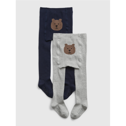 Gap Toddler Bear Tights (2-Pack)