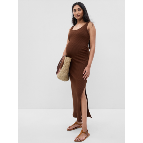 Gap Maternity Rib Maxi Dress