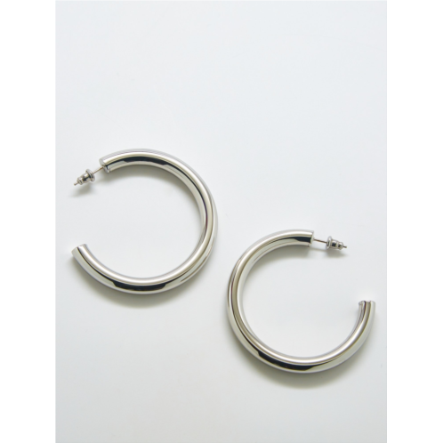 Gap Medium Silver Hoop Earrings