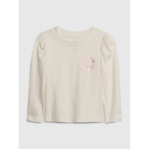 babyGap Organic Cotton Mix and Match Puff Sleeve Graphic T-Shirt