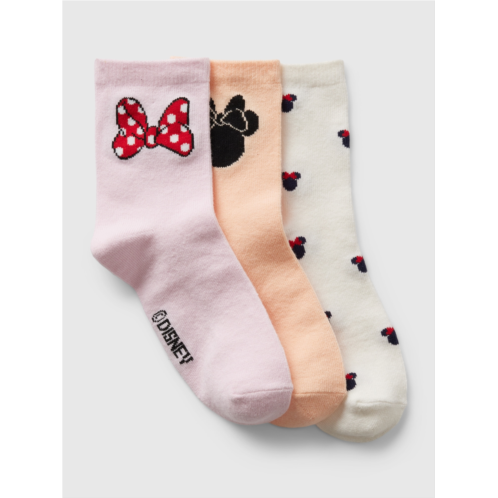 GapKids | Disney Minnie Mouse Crew Socks (3-Pack)