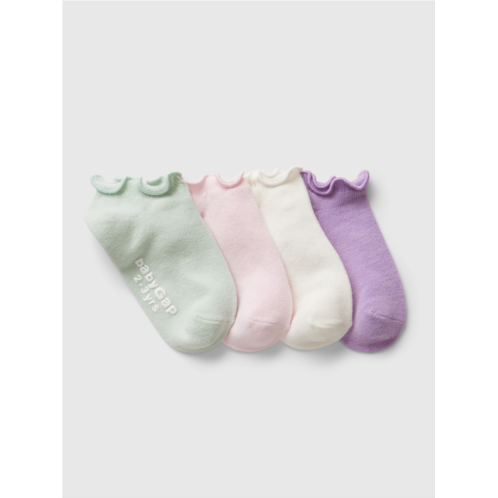 Gap Toddler No-Show Socks (4-Pack)