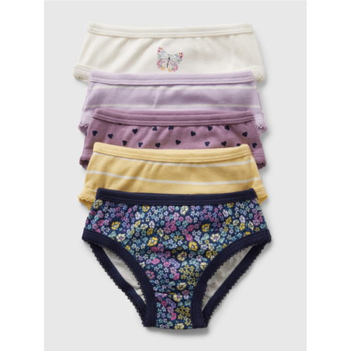 Gap Toddler Organic Cotton Bikini Briefs (5-Pack)
