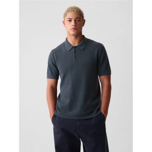 Gap Textured Polo Shirt
