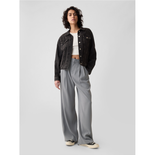 Gap 365 High Rise Pleated Trousers