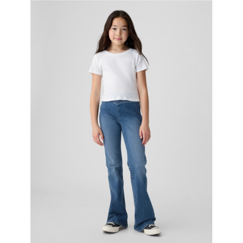 Gap Kids High Rise Crossover Flare Jeans