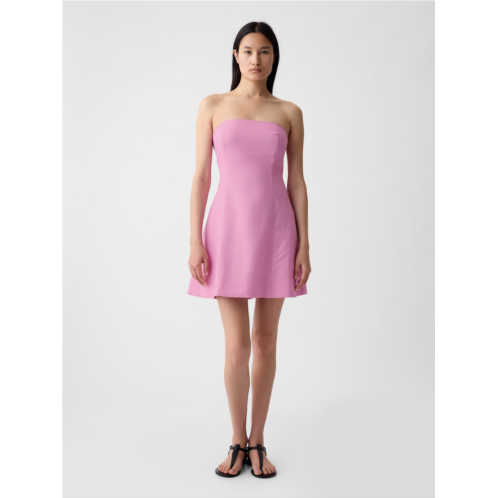 Gap Linen-Cotton Mini Dress