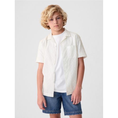 Gap Kids Textured Shirt