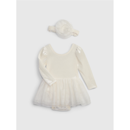Gap Baby Velvet Tulle Dress Set