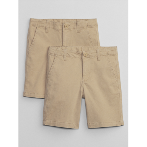 Gap Kids Uniform Twill Shorts (2-Pack)