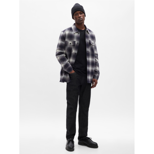 Gap Relaxed Flannel Shirt Jacket