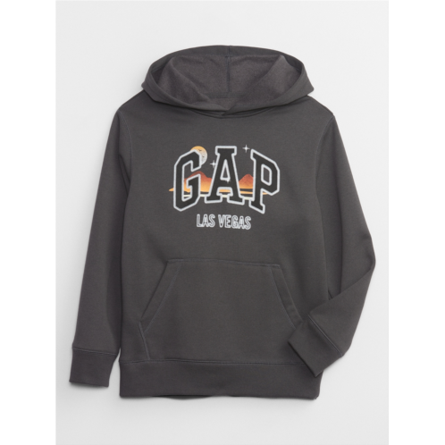Kids Gap City Logo Hoodie