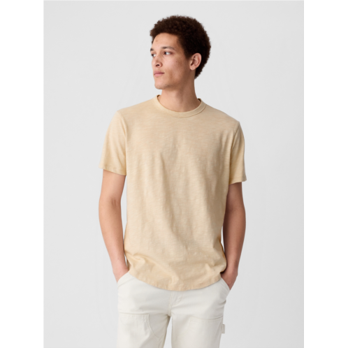 Gap Lived-In Curved-Hem T-Shirt