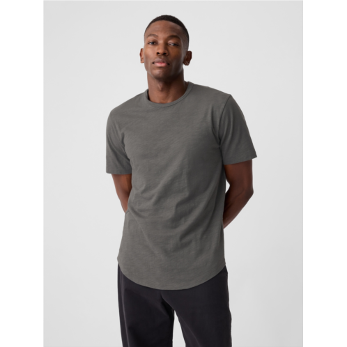 Gap Lived-In Curved-Hem T-Shirt