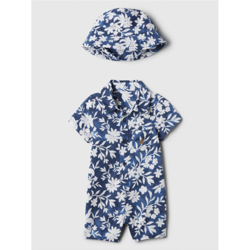 Gap Baby Romper Two-Piece Outfit Set