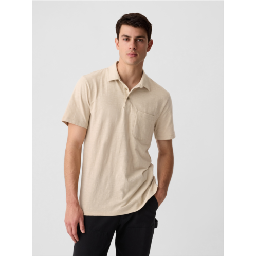 Gap Lived-In Polo Shirt