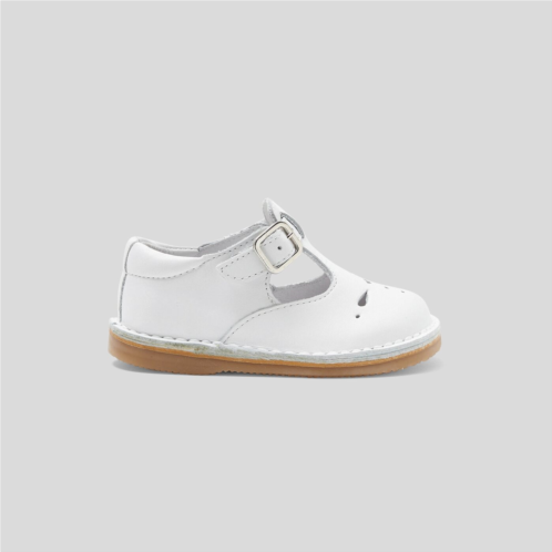 Jacadi Baby smooth leather t-strap shoes
