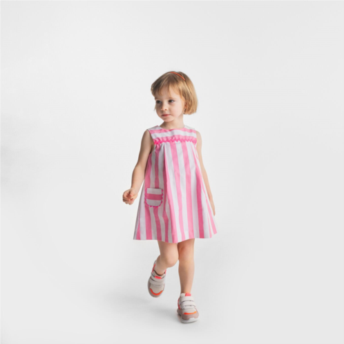Jacadi Baby girl striped dress