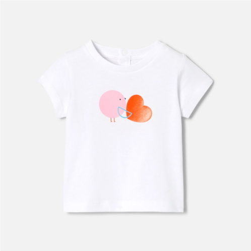 Jacadi Baby girl short-sleeved T-shirt