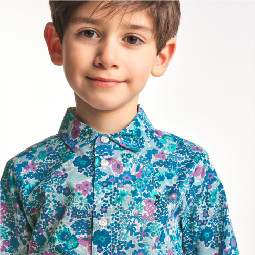 Jacadi Boy shirt in Liberty fabric