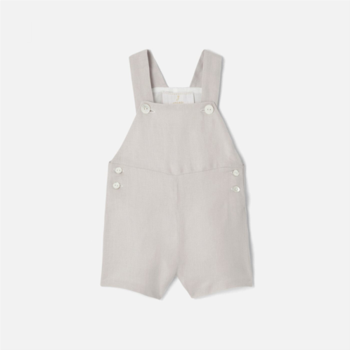 Jacadi Baby boy linen overalls