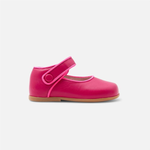 Jacadi Baby girl Mary Janes in smooth leather