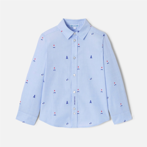 Jacadi Boy shirt with Parisian motifs