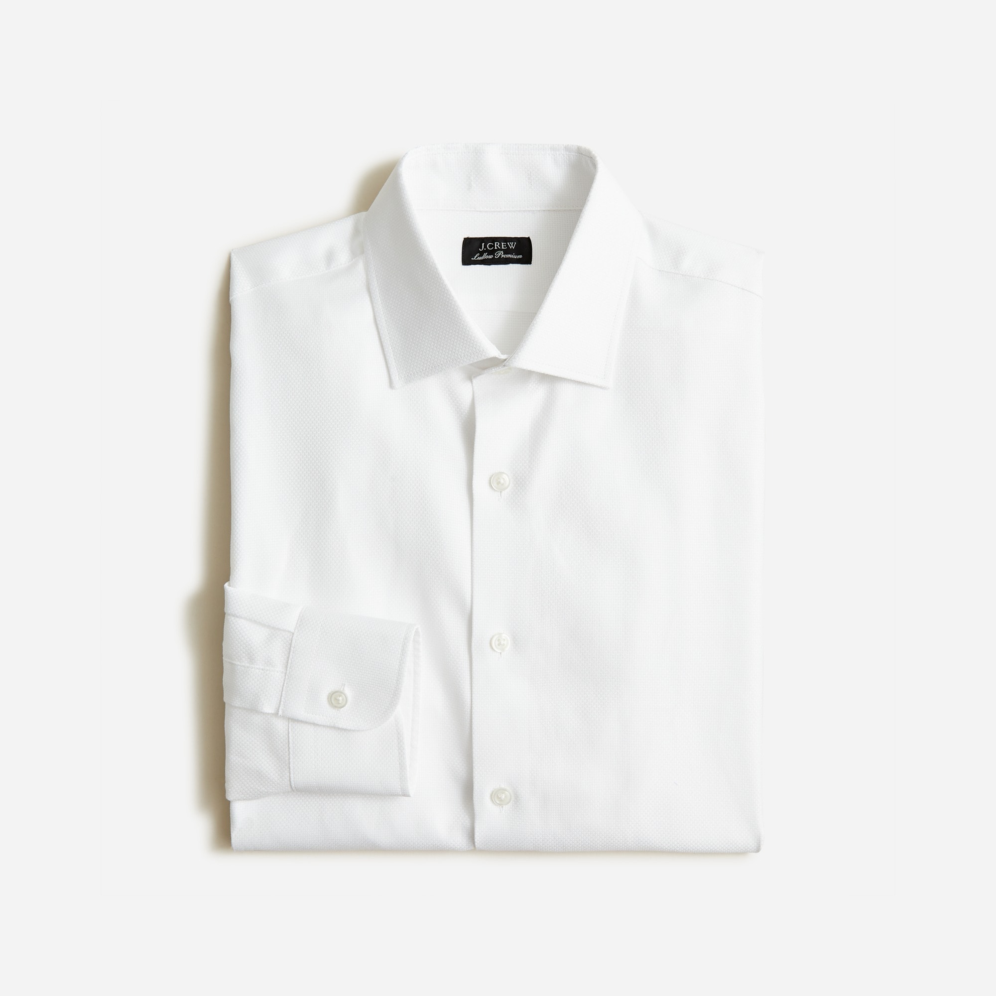 Jcrew Slim-fit Ludlow Premium fine cotton dress shirt in dobby