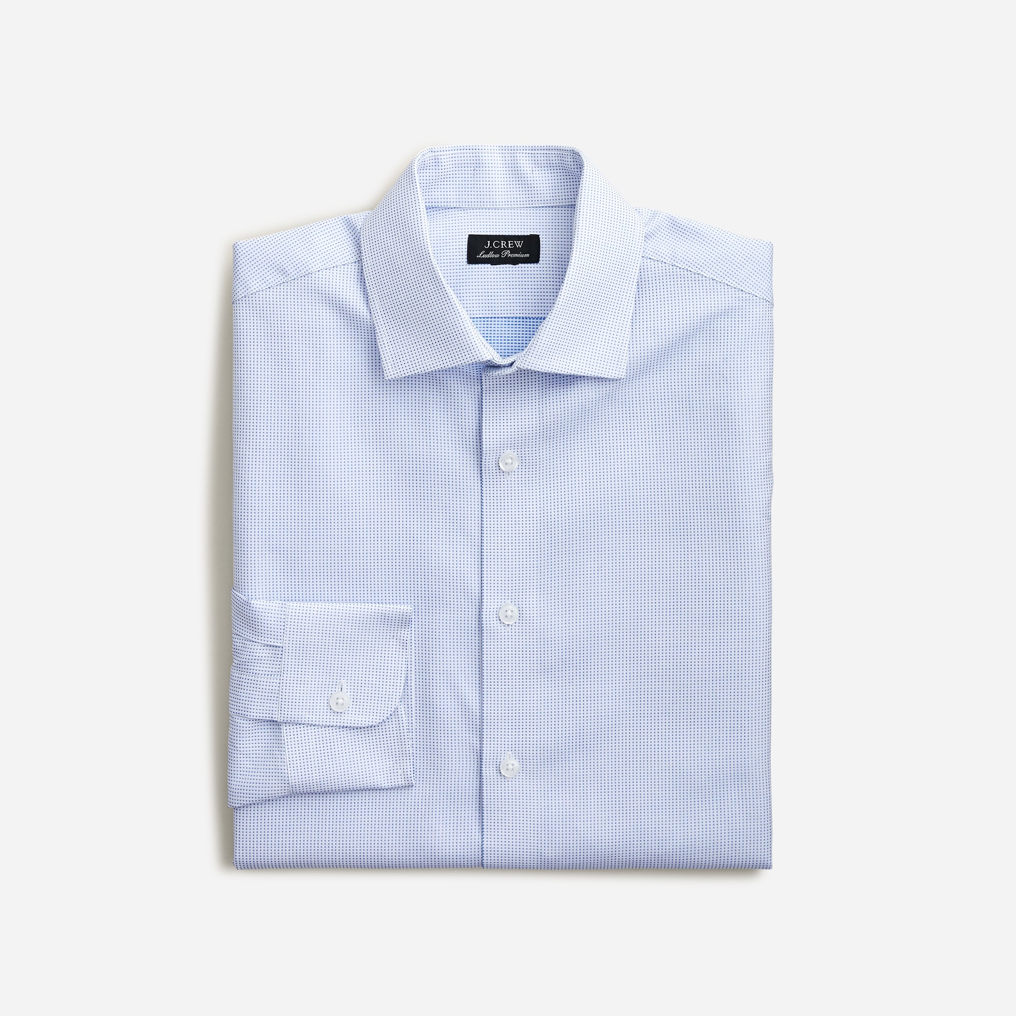 Jcrew Slim-fit Ludlow Premium fine cotton dress shirt in dobby