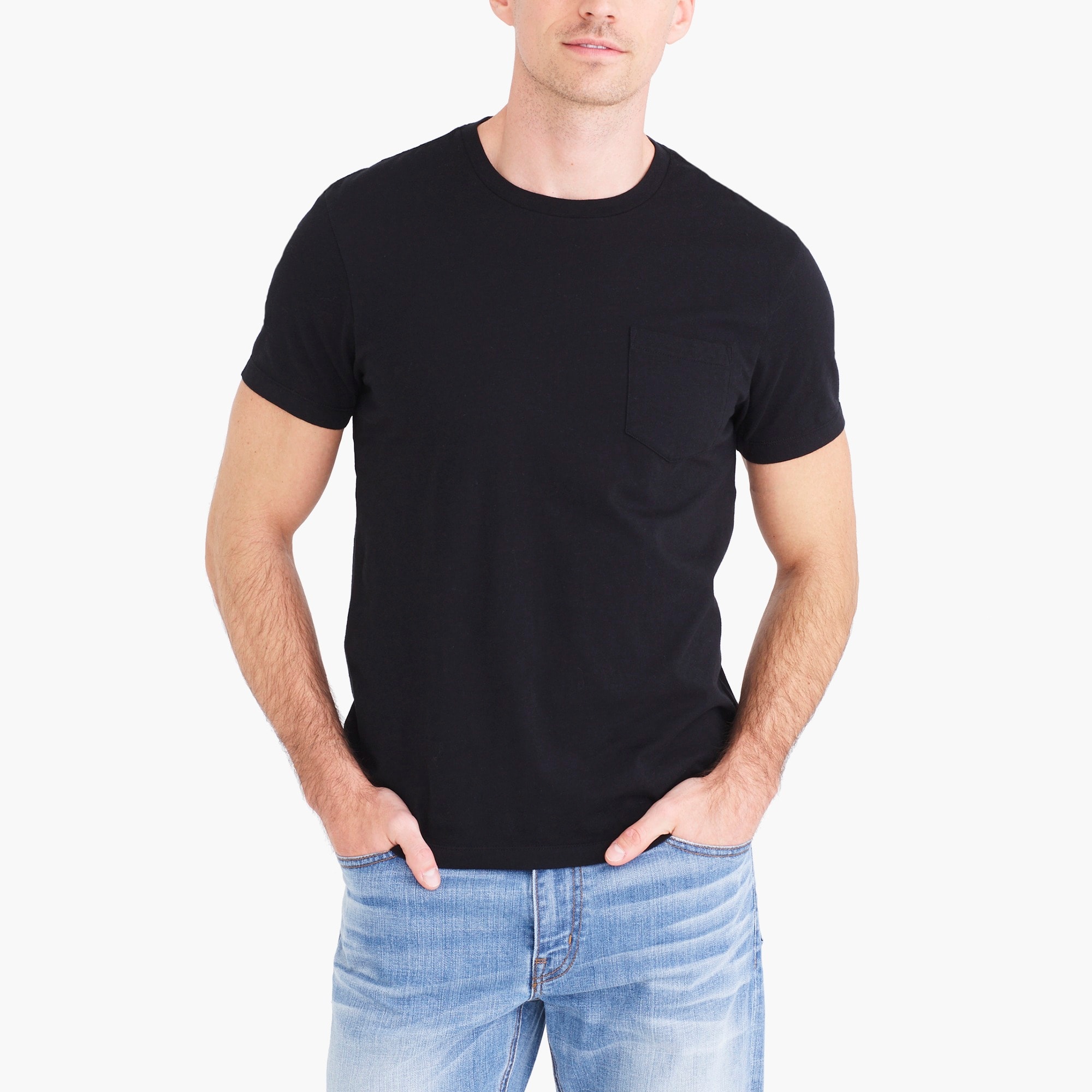 Jcrew Cotton washed jersey pocket tee