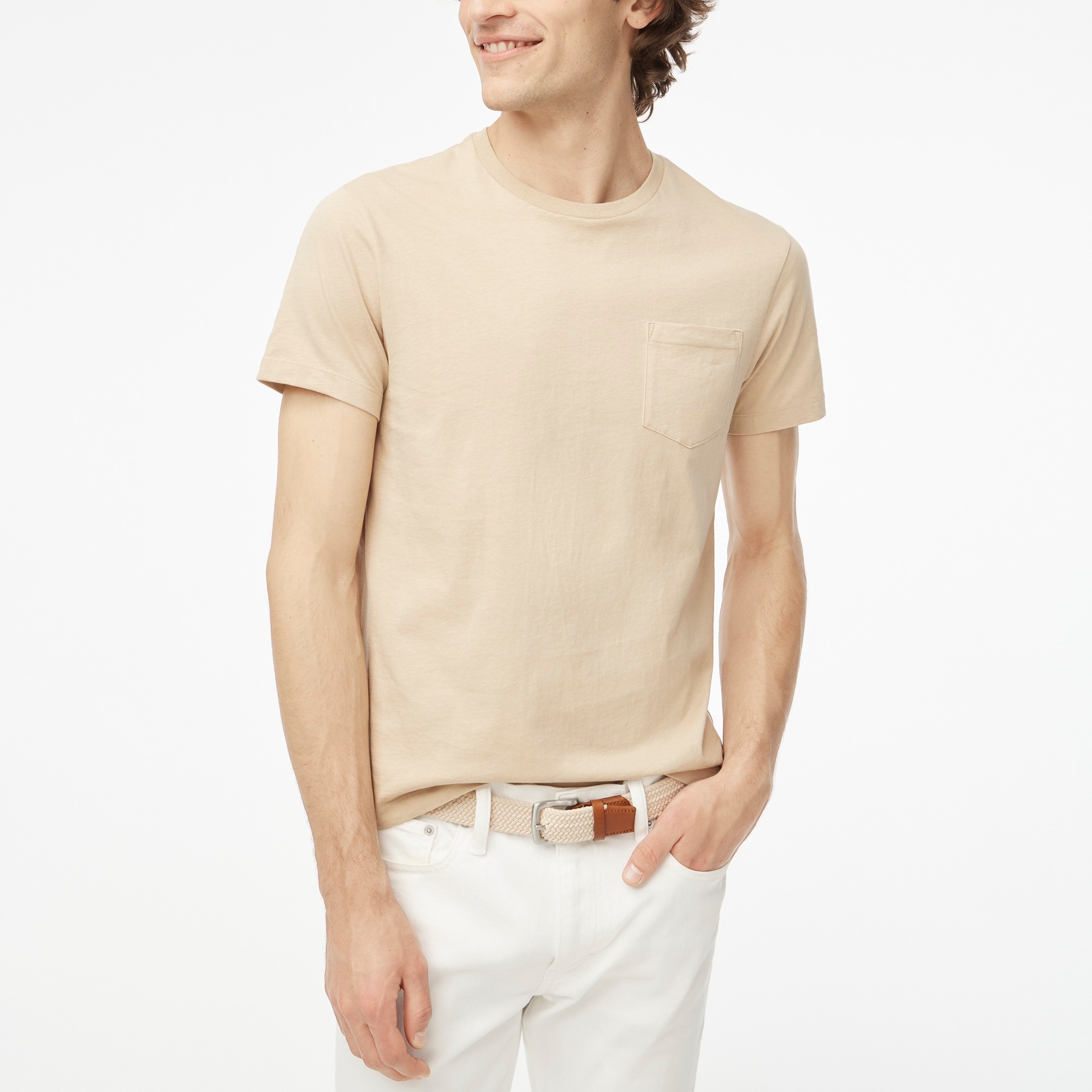 Jcrew Cotton washed jersey pocket tee
