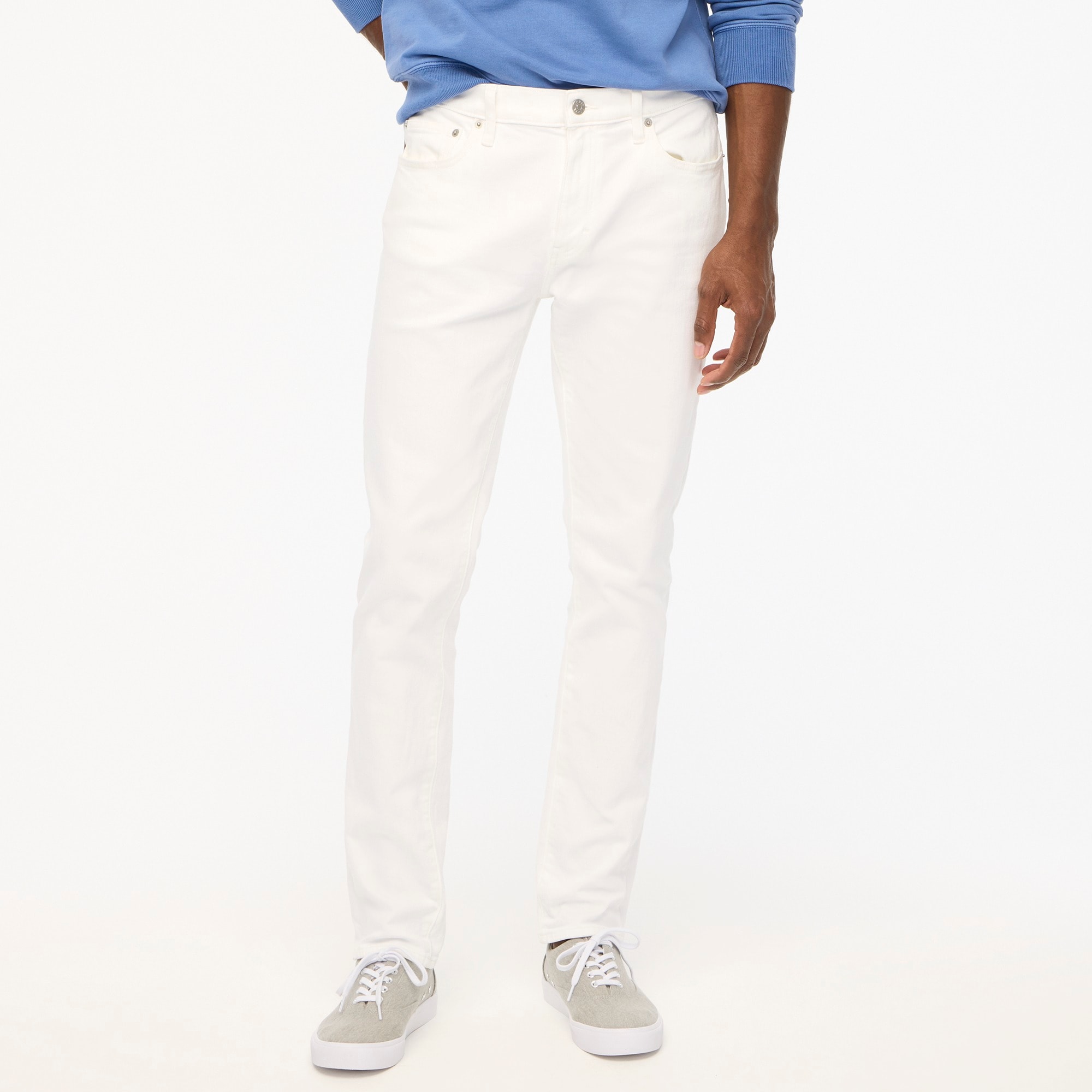 Jcrew Slim-fit flex jean in white