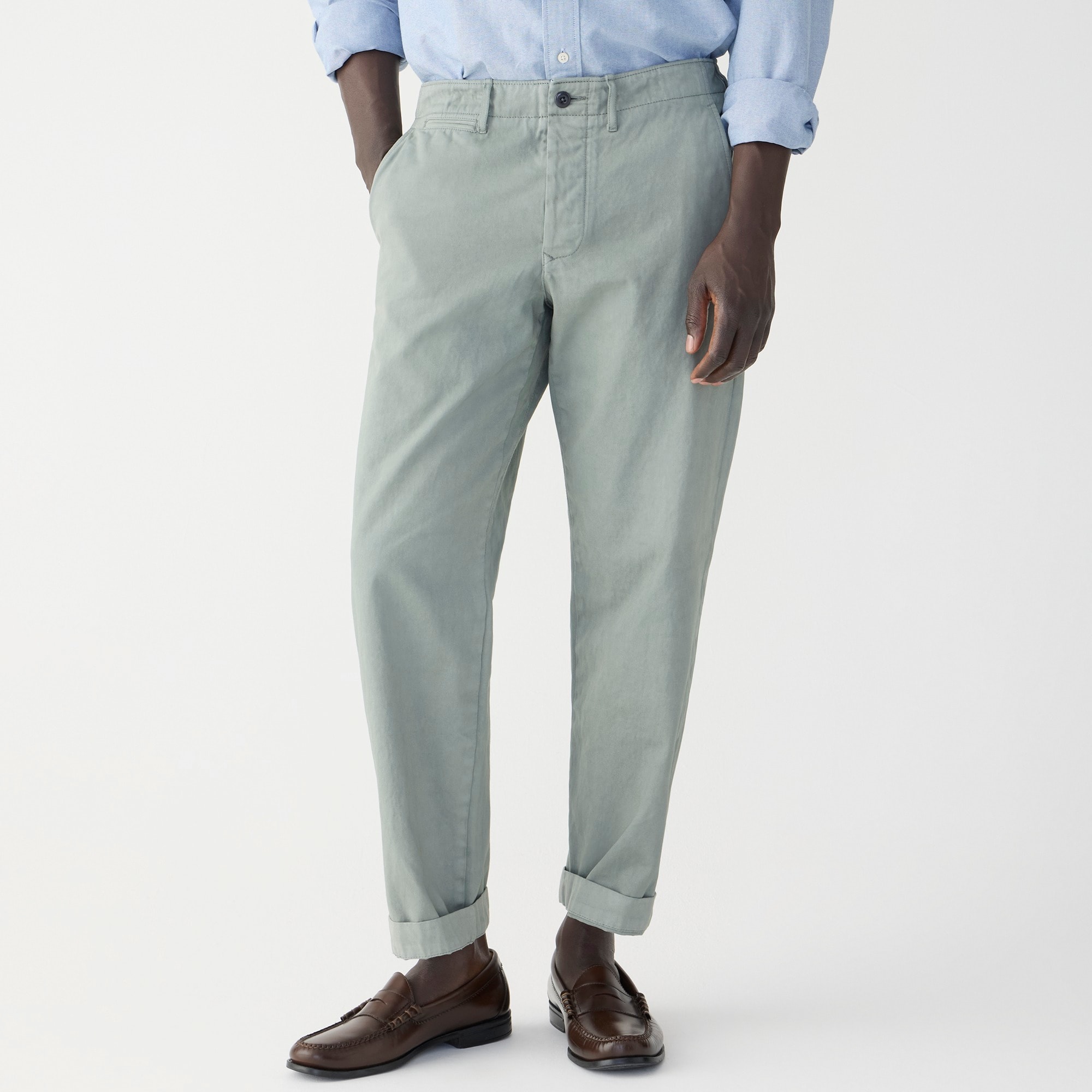 Jcrew Wallace u0026amp; Barnes selvedge officer chino pant