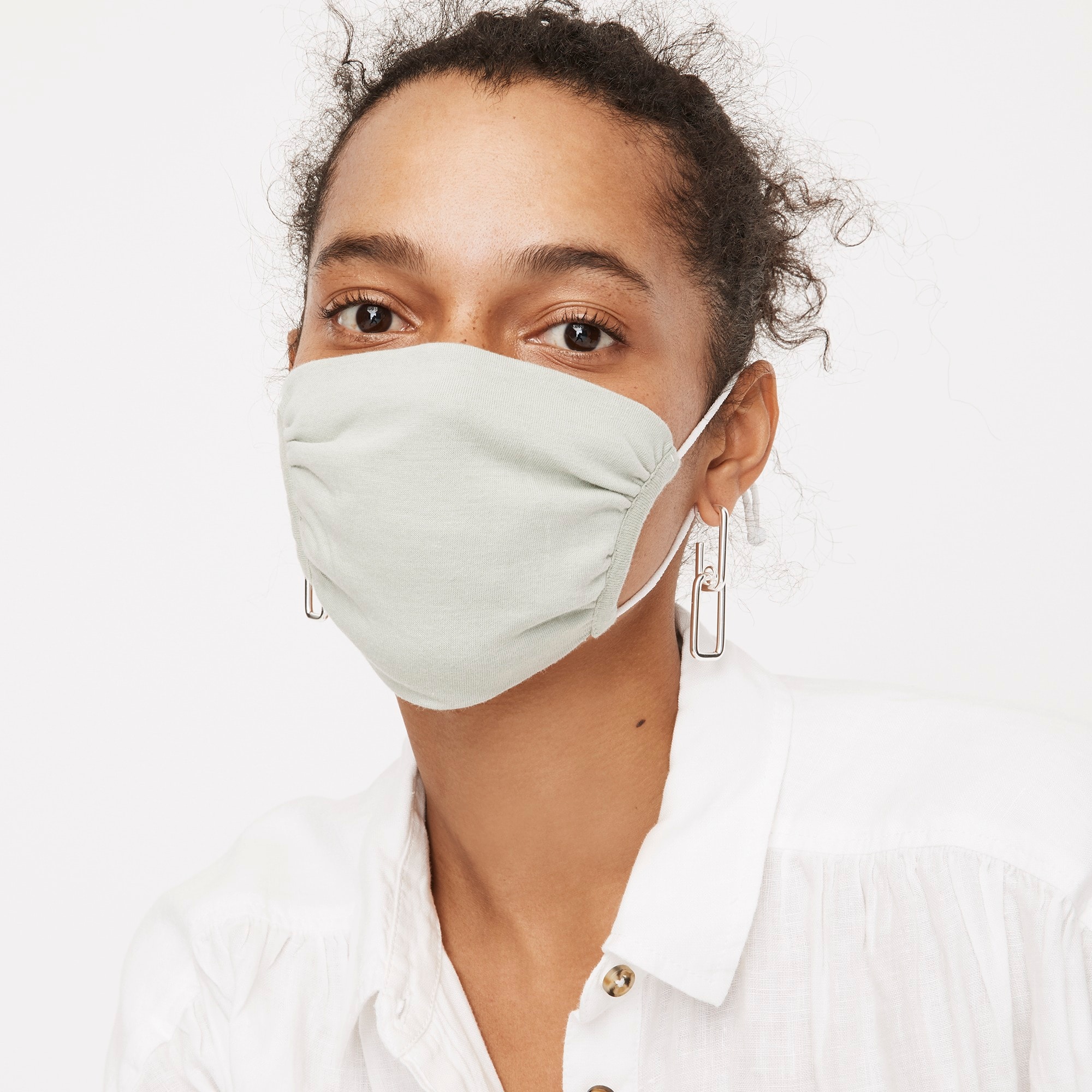 Jcrew Pack-of-three scrunched nonmedical face masks