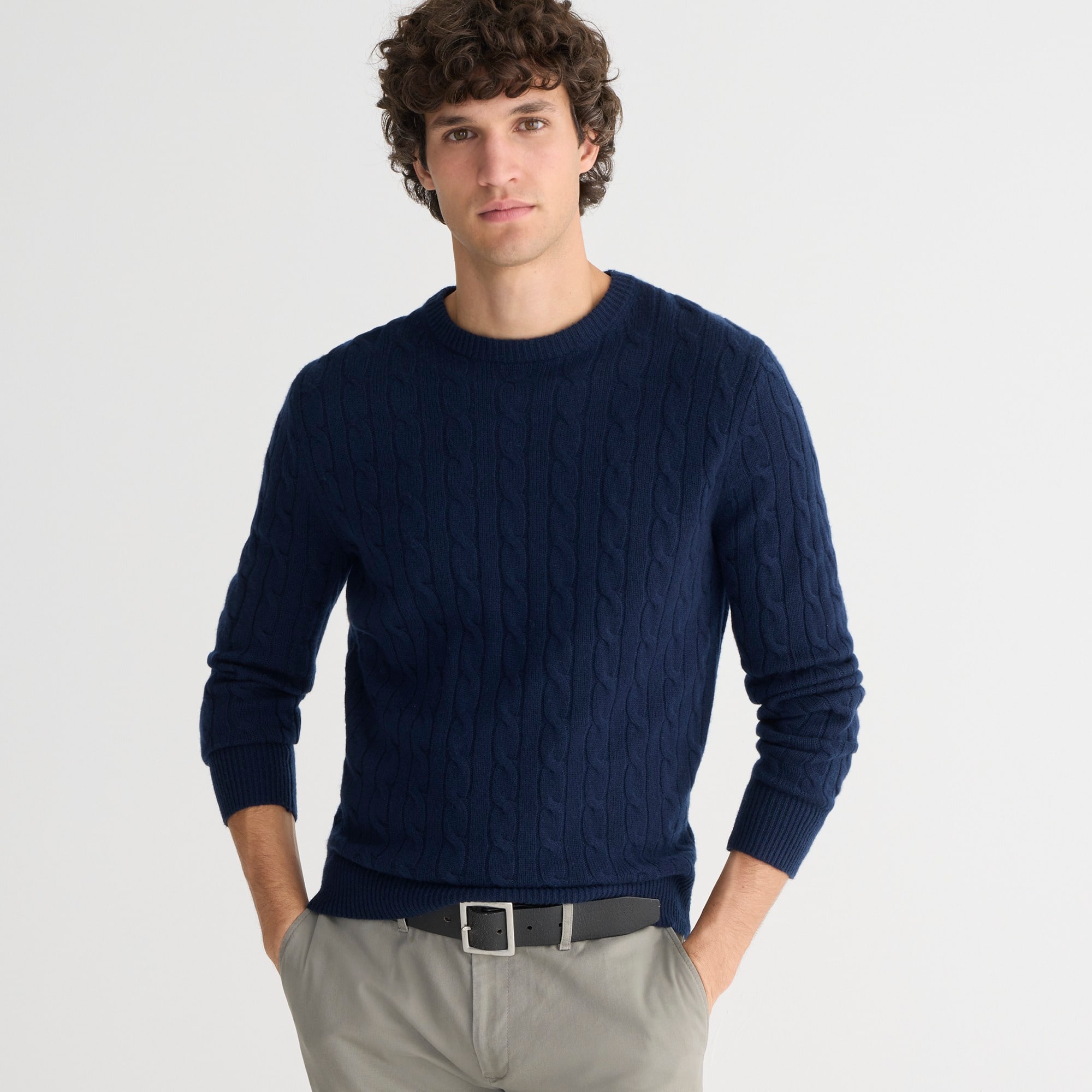 Jcrew Cashmere cable-knit sweater