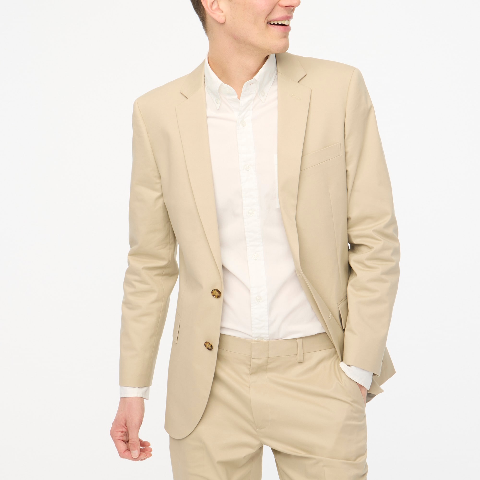 Jcrew Stretch suit jacket in flex chino